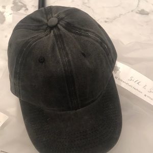 Heather grey distressed